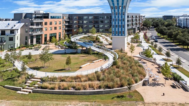 Building entrance and lobby