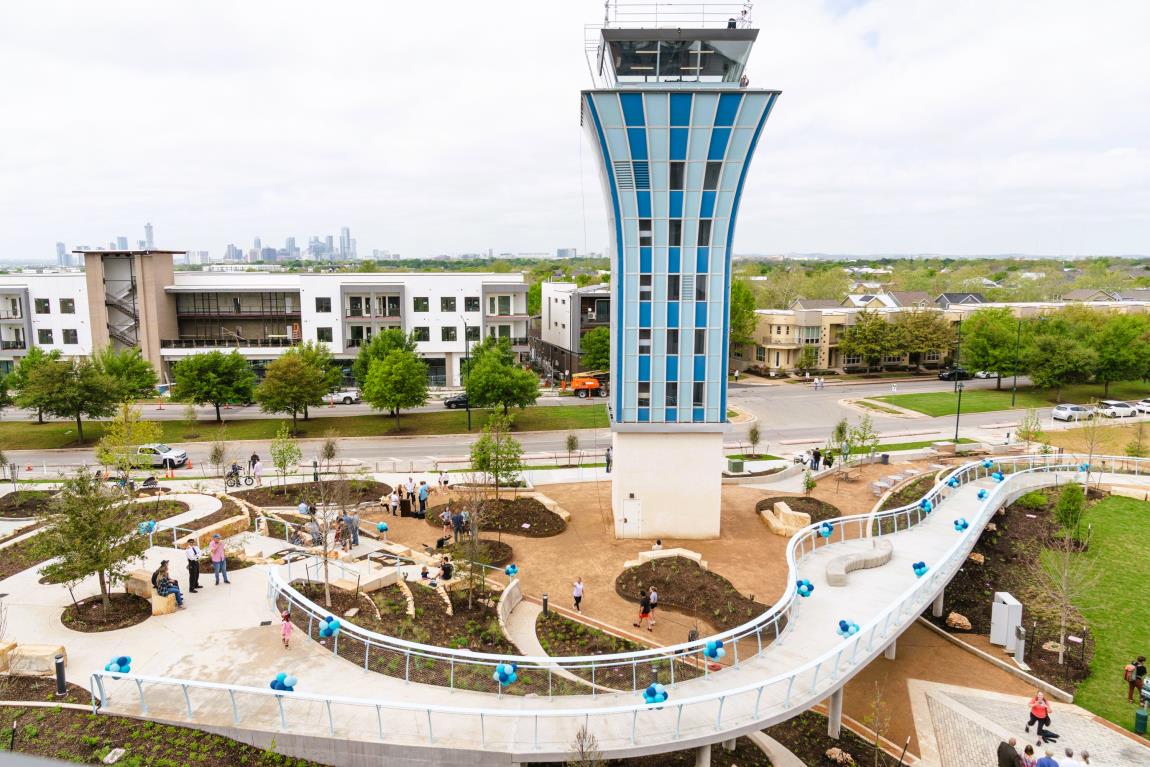 Mueller Sunday Farmers Market area